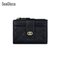 SeaGloca New Luxury Women Short Wallet Lady Purse with Card Holder. 