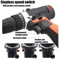 Multifunctional Electric Hand Drill Household Cordless Screwdriver Drill Rechargeable Power Tools Screwdriver. 