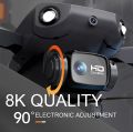 P8 Drone RC Quadcopter with Camera 1080P Single Camera RC Drone with Function 4 Sided Obstacle Avoidance Waypoint Flight Gesture Control |INeedz CCS P8. 