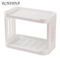Durable Desk Organizer Stylish Double-layer Desktop Shelf Organize Small Items Paper Towels Efficiently Double Layer Storage Rack. 