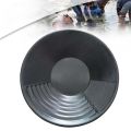 Black Plastic Gold Pan Basin Nugget Mining Dredging Prospecting for Sand Gold Mining Manual ash Gold Panning Equipment. 