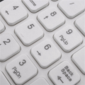 ICQURBT 3X Mini USB Wired Numeric Keypad Numpad 18 Keys Digital Keyboard for Accounting Teller Laptop Android (White). 