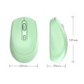 【ZOSR】 2.4G+Bluetooth Wireless Mouse Mute Rechargeable Bluetooth Mouse High-quality Anti-slip Computer Mouse. 