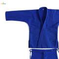 Judo Gi Men Women Clothes Breathable Costumes Dobok Arts Taekwondo Suit Karate Blue 175cm. 