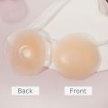 Reusable Silicone Nipple Cover 2 Pcs 1 Pair Women Bra Nipple Sticker Breast Petal Strapless Lift Up Bra Strap Less Invisible Tape Pads Chest Pasties. 