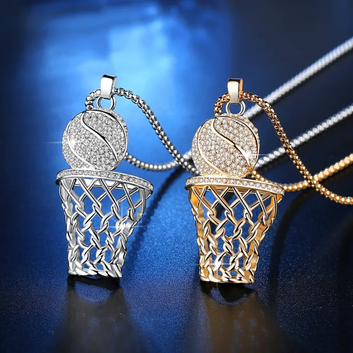 Hop%20Style%20Basketball%20Pendant%20Necklace%20Trendy%20Sterling%20Pendant%20Size%20Men'S%20Jewelry%20Rope%20Chain%20Design%20-Plated%20Rope%20Chain%20-%20Image%206
