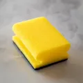 KITCHEN SPONGE SCOURER ANTI SCRATCH 3PCS PACK - FEATHER BRANCH. 