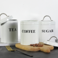 Tea Storage Container Spices Jars Candy Coffee Beans Hermetic Pots Sugar Bowl Kitchen Box Organizer Cans Irontins Container Sets. 
