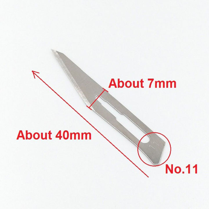 10%20PCS%20Carbon%20Steel%20Surgical%20Scalpel%20Blades%20-%20DIY%20Cutting%20Tool%20PCB%20Repair%20Animal%20Surgical%20Knife%20-%20Image%202