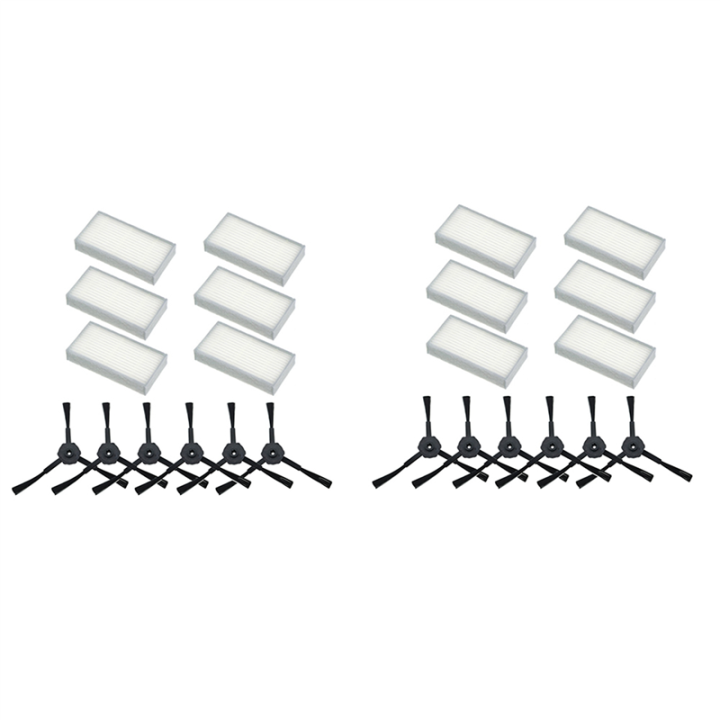 NAMUNY 2X Suitable for Sweeping Robot Accessories V3 V3S V5 V5S Pro Side Brush HEPA Filter Screen