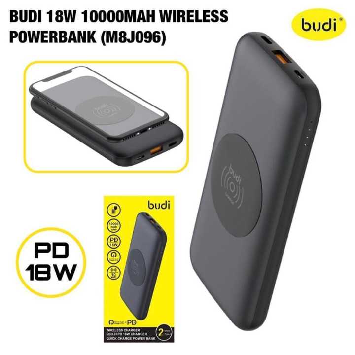 Budi All-in-One Power Bank - With 3 Cable Set - 30% Off