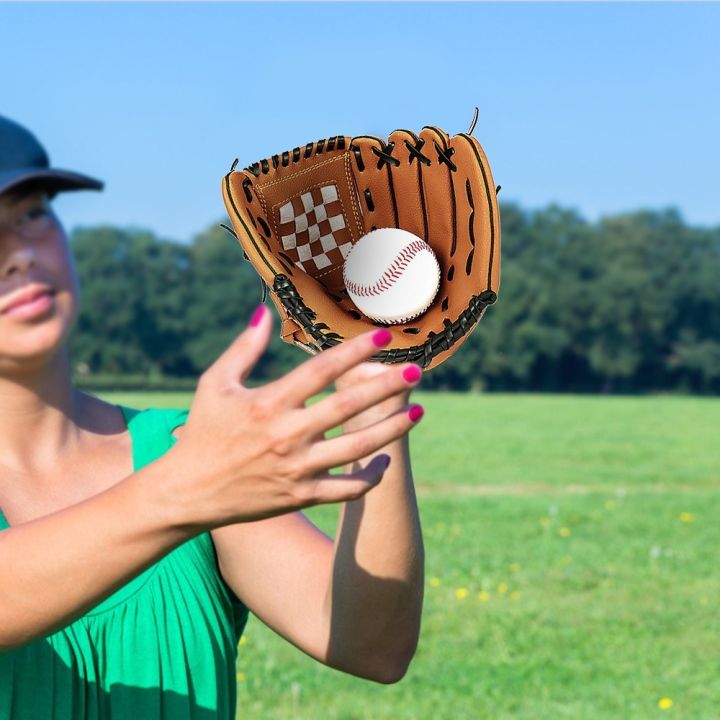 9.5%20inch%20outdoor%20sports%20baseball%20glove%20training%20equipment%20with%20thickened%20infield%20pitcher%20baseball%20-%20black%20-%20Image%207