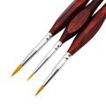 Eval 3/5/7 sr Miniature Hook Line Pen Art Painting Brush Nylon Hair Paint Brush Watercolor Oil artist Painting Brushes Art Tool. 