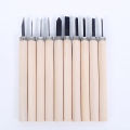 12pcs Professional Wood Carving Chisel Hand Tool Set For Basic Detailed Carving Woodworkers Gouges. 