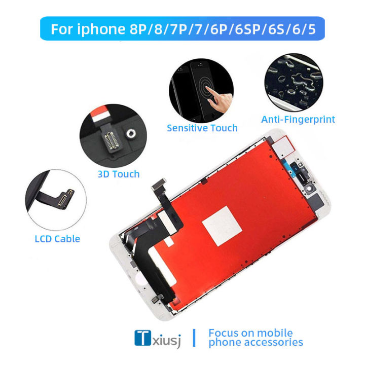 Oled%20Lcd%20Display%20For%205%205s%206%206s%207%207p%208%208p%20Lcd%20Screen%20Replacement%20100%25%20Test%20Screen%20Display%207%208%20-%20Image%202