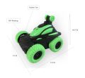 Stunt & Climbing Car Toy, 360° Rotation, 90° Vertical Driving, Music And Sound, Colorful Lighting Effects, Bump And Go Action, Rubber Tire, USE 3xAAA 1.5V Battery And Best Gifts For Your Kids.. 
