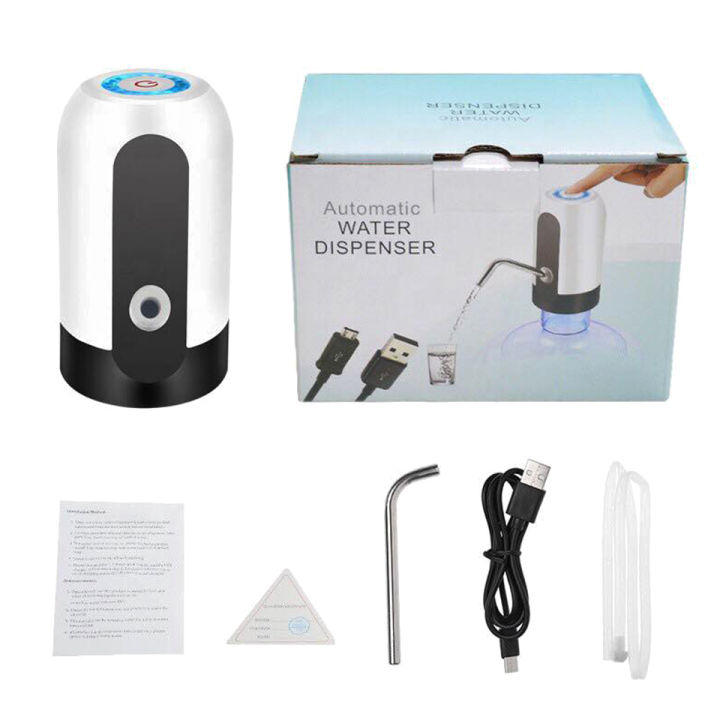 Portable USB Rechargeable Electric Water Dispenser Automatic Pump ...