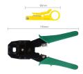 Networking Tool Crimping Tool 3 in 1 Wire Network Cable Crimper Cable Cutter Plier Cable Stripper Wire Stripper Crimp PC Crimping Tool Computer Networking Plier RJ45 RJ11. 