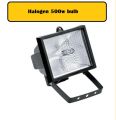 Halogen 500w bulb flood light bulb. 