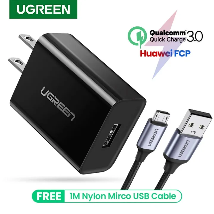UGREEN%20Qualcomm%20Certified%20Quick%20Charge%203.0%20QC%2018W%20USB%20Charger%20Adapter%20QC3.0%20Fast%20Wall%20Charger%20Mobile%20Phone%20Charger%20for%20Samsung%20s10%20Huawei%20Xiaomi%20iPhone%20-%20Image%203
