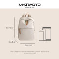 MATEYOYO Women Backpack Korean School Backpacks Fashionable Ladies Backpack Casual Simple Student Bags Laptop Backpacks Lightweight Anti-theft Backpacks. 