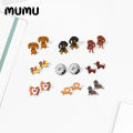 2023 New Dachshund Stud Earring Epoxy Jewelry Resin Cute Dog Acrylic Earrings Handmade Gifts For Friends. 