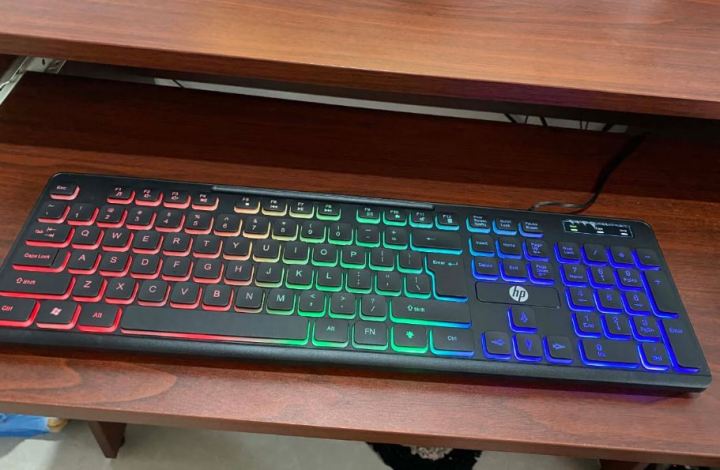 HP RGB KEYBOARD WITH MOUSE COMBO PACK | Daraz.lk