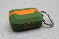 UAG Rugged Weatherproof Protection Soft Silicone Case For Airpods Pro/Pro 2 (Olive/Orange Colour). 