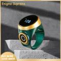 Enigma- Smart Ring Counter Clicker Waterproof Digital Tally Counter Ring with Time Reminder Rechargeable Finger Counter for Easy Tracking Adjustable Smart Design Smart Tally Counter. 