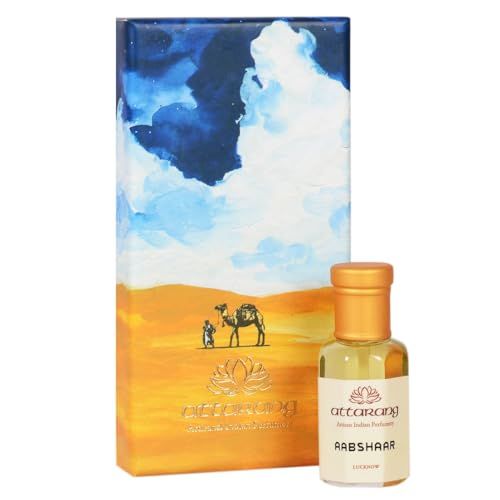 Aabshaar by Attarang: Premium Attar | Cool Aqua, Fresh, Lavender Notes | Rare Ingredients for Long-lasting, Captivating Scent - 10ml(FROM INDIA)
