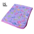 Loveseason Pet Cushion Washable Printed Pattern Pet Soft Fleece Blanket. 