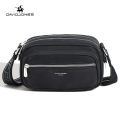 David Jones Paris women crossbody bag polyester female handbag small lady shoulder bag. 