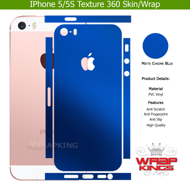 For%20Iphone%205/5s%20Skin/Wrap%20360%20Protection%20Sheet/%20Carbon%20fiber/%20Matte/%20Transparent/%20Lamination%20Back%20And%20Sides%20Included%20Camera%20Skin%20-%20Image%205