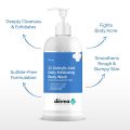 The Derma Co 1% Salicylic Acid Daily Exfoliating Body Wash with Salicylic Acid, Glycolic Acid & PENTAVITIN® - 250ml | | Helps to Prevent Body Acne & Cleanse Skin. 