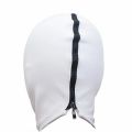 Fetish Full Face Mask Hood PU Leather Cosplay Head Hood for Adult Halloween Party Role Play Costume Mask Head Accessories. 