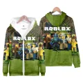 3D New Peripheral Roblox ROBLOX Pullover Hooded Zipper Sweatshirt for Adults and Children Kids Clothes Boys Sweatshirt. 