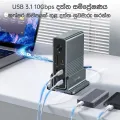 ACASIS 15-in-1 USB C Desktop Docking Station for USB-C Laptop, 4K HDMI Display, DP 4K/60 HZ, 2*USB3.1 10GBPS, SD/TF, Audio, RJ45 for Mac&Windows, DS-7A15. 