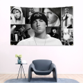 Eminem Tapestry Room Deco Hip Hop Flag to Hang Rapper Flags for Bedrooms Wallart Home Decoration Flag Outdoor Decor Garden. 