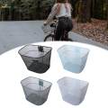 Bike Basket Basket Cycling Carrier Large Space Detachable Durable Rustproof Bike Front Basket Cargo Rack for Cycling Outdoor. 