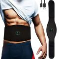 EMS belt-Ab Machine, Abdominal Toning Belt Muscle Toner Fitness Training Gear Ab Trainer Equipment for Home. 