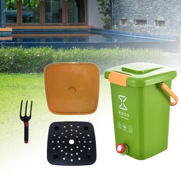 Kitchen%20Compost%20Bucket%20Easy%20to%20Clean%20Waste%20Bin%20for%20Counter%20Home%20Pantry%20L%20-%20Image%207