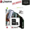 Kingston Genuine Canvas Select Plus MicroSD Class 10 SDHC SDXC A1 UHS-1 Memory Card 32GB 64GB 128GB 256GB 512GB Micro SD Memory Card. 