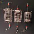 5pcs Fishing Cage, Feeder Basket Holder, Coarse Lure Feeder Gear Fishing Tackle Accessories , M. 