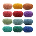 Wool Yarn for Knitting and Crochet Yarn for Hand Knitting. 