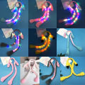 Glow Rabbit Ear Hat Headband Can Moving Bunny Ears Plush Toy Hair Hoop Headwear DENGYOUZHOU. 