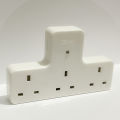 Multiplug wall Socket adapter - Multi Socket 3 way Universal outlet Travel adapter. 