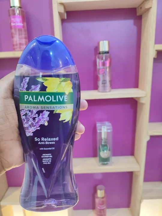 PALMOLIVE AROMA SENSATIONS  So Relaxed Anti Stress  with Essential Oil Shower Gel - 500ml