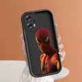 PMP Xiaomi Redmi 11T + Pro 4G Note 12 Turbo 5G silicon soft square shape Spider-Man Shape Phone Pipe fully wrapped pattern for boy. 