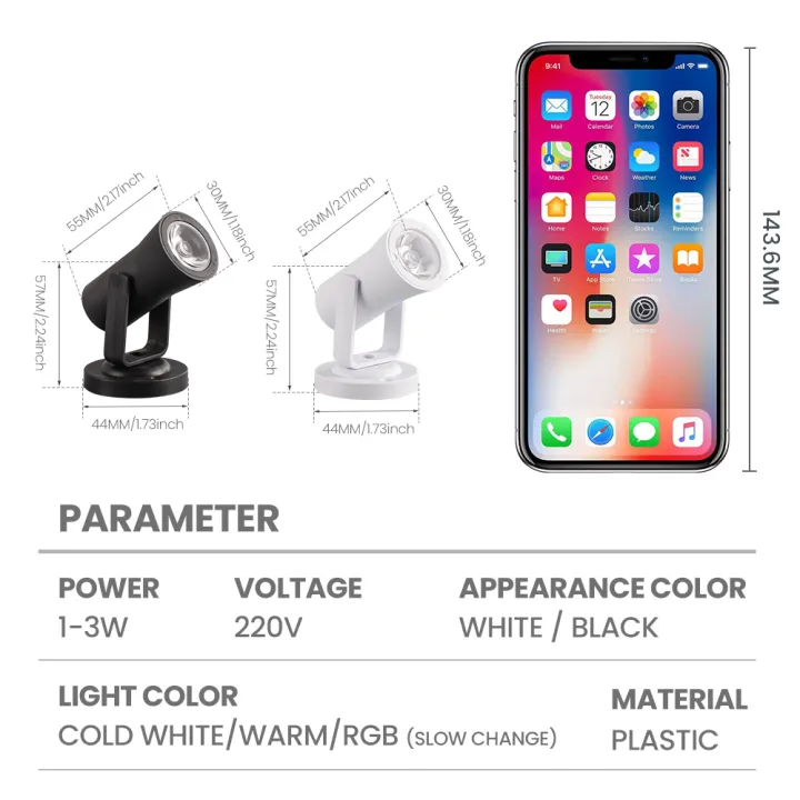 3W%20Mini%20Ceiling%20Mount%20LED%20Ceiling%20Spotlight%20Dimmable%20Adjustable%20Spotlight%20for%20Display%20Ceiling%20Light%20for%20Background%20Wall,Art%20Work,Headboard%20Picture%20-%20Image%204