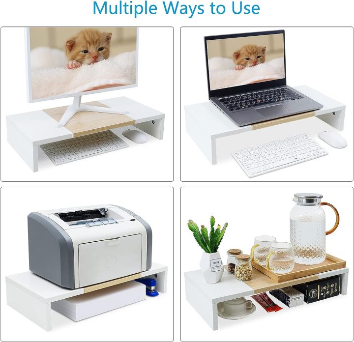 VTEC%20FURNITURE%20Modern%20Monitor%20Riser%20/%20Monitor%20Stand%20for%20Desk%20TV/Screen/PC/Printer/Laptop%20Riser%20/%20Computer%20Shelf%20with%20Storage%20TV%20Holder%20for%20Home%20Office%20-%20Image%207